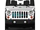 Grille Insert; Blue Smoke (97-06 Jeep Wrangler TJ)