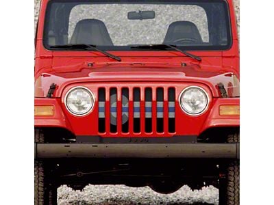 Grille Insert; Colorado Tactical State Flag (97-06 Jeep Wrangler TJ)