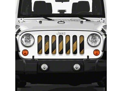 Grille Insert; Cross Walk (07-18 Jeep Wrangler JK)