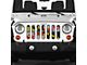 Grille Insert; Maryland Back the Blue (07-18 Jeep Wrangler JK)