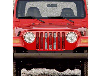 Grille Insert; Oh, Canada (97-06 Jeep Wrangler TJ)