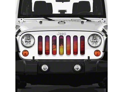 Grille Insert; Sunset Beach (07-18 Jeep Wrangler JK)