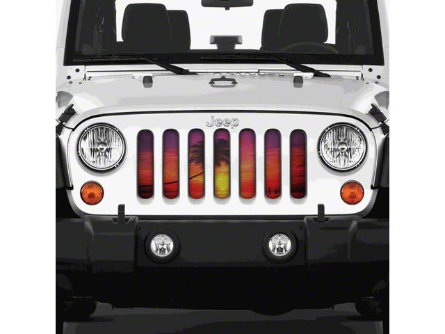 Grille Insert; Sunset Beach (07-18 Jeep Wrangler JK)