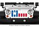 Grille Insert; Texas State Flag (20-24 Jeep Gladiator JT)