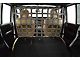 Dirty Dog 4x4 Cargo/Pet Divider; Grey (18-23 Jeep Wrangler JL 4-Door)