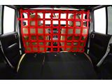 Dirty Dog 4x4 Cargo/Pet Divider; Red (20-23 Jeep Gladiator JT)