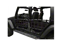 Dirty Dog 4x4 Tube Door Nets for Olympic 4x4 Safari Tube Doors (07-18 Jeep Wrangler JK 4-Door)