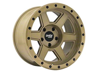 Dirty Life Compound Desert Sand 6-Lug Wheel; 18x9; -12mm Offset (03-09 4Runner)