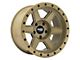 Dirty Life Compound Desert Sand 6-Lug Wheel; 18x9; -12mm Offset (03-09 4Runner)