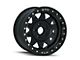 Dirty Life Roadkill Race Matte Black Beadlock 6-Lug Wheel; 17x9; -14mm Offset (03-09 4Runner)