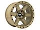 Dirty Life Compound Desert Sand 6-Lug Wheel; 18x9; -12mm Offset (04-15 Titan)