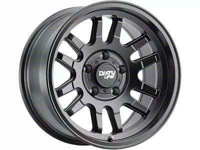 Dirty Life Canyon Matte Black 6-Lug Wheel; 17x9; 0mm Offset (05-15 Tacoma)