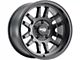 Dirty Life Canyon Matte Black 6-Lug Wheel; 17x9; 0mm Offset (05-15 Tacoma)