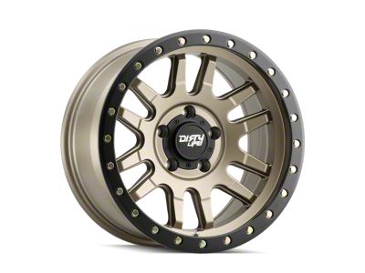 Dirty Life Canyon Pro Satin Gold 6-Lug Wheel; 17x9; 0mm Offset (05-15 Tacoma)