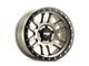 Dirty Life Canyon Pro Satin Gold 6-Lug Wheel; 17x9; -12mm Offset (05-15 Tacoma)