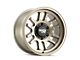 Dirty Life Canyon Satin Gold 6-Lug Wheel; 17x9; 0mm Offset (05-15 Tacoma)