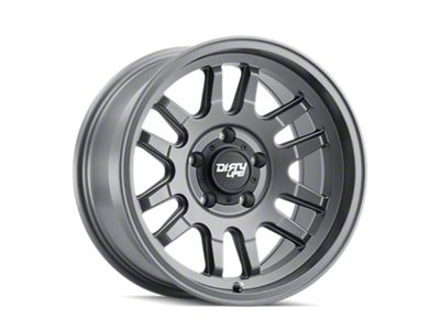 Dirty Life Canyon Satin Graphite 6-Lug Wheel; 17x9; -12mm Offset (05-15 Tacoma)