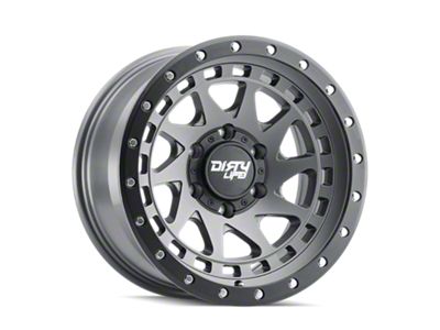 Dirty Life Enigma Pro Satin Graphite 6-Lug Wheel; 17x9; -12mm Offset (05-15 Tacoma)