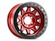 Dirty Life Roadkill Race Crimson Candy Red Beadlock 6-Lug Wheel; 17x9; -14mm Offset (05-15 Tacoma)