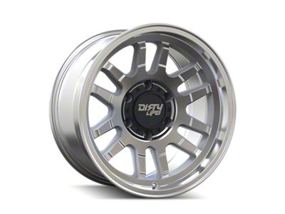 Dirty Life Canyon Machined 6-Lug Wheel; 17x9; -12mm Offset (10-24 4Runner)