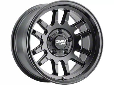 Dirty Life Canyon Matte Black 6-Lug Wheel; 17x9; -12mm Offset (10-24 4Runner)