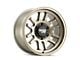 Dirty Life Canyon Satin Gold 6-Lug Wheel; 17x9; -12mm Offset (10-24 4Runner)