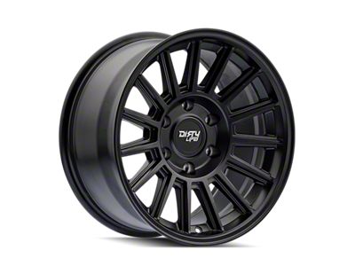 Dirty Life Journey Satin Black 6-Lug Wheel; 17x8.5; 0mm Offset (10-24 4Runner)