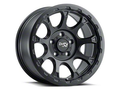 Dirty Life Drifter Matte Black 6-Lug Wheel; 17x8.5; -6mm Offset (05-15 Tacoma)