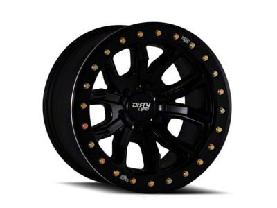 Dirty Life DT-1 Matte Black 6-Lug Wheel; 17x9; -12mm Offset (2024 Tacoma)