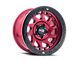 Dirty Life Enigma Race Crimson Candy Red 6-Lug Wheel; 17x9; -12mm Offset (2024 Tacoma)