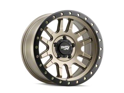 Dirty Life Canyon Pro Satin Gold 6-Lug Wheel; 17x9; -12mm Offset (03-09 4Runner)