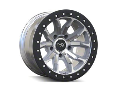 Dirty Life DT-1 Machined 6-Lug Wheel; 17x9; -12mm Offset (03-09 4Runner)