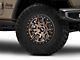 Dirty Life DT-1 Matte Gold 6-Lug Wheel; 17x9; -12mm Offset (10-24 4Runner)