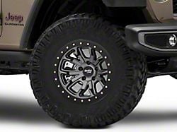 Dirty Life DT-1 Matte Gunmetal 6-Lug Wheel; 17x9; -12mm Offset (10-24 4Runner)