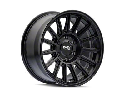 Dirty Life Journey Satin Black 6-Lug Wheel; 17x8.5; 0mm Offset (03-09 4Runner)