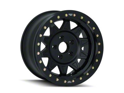 Dirty Life Roadkill Race Matte Black Beadlock 6-Lug Wheel; 17x9; -14mm Offset (10-24 4Runner)