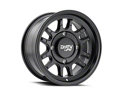 Dirty Life Canyon Matte Black 6-Lug Wheel; 17x9; 0mm Offset (22-24 Bronco Raptor)