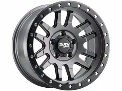 Dirty Life Canyon Pro Satin Graphite 6-Lug Wheel; 17x9; 0mm Offset (22-24 Bronco Raptor)