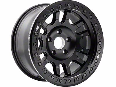 Dirty Life Canyon Race Matte Black 6-Lug Wheel; 17x9; -12mm Offset (21-24 Bronco, Excluding Raptor)