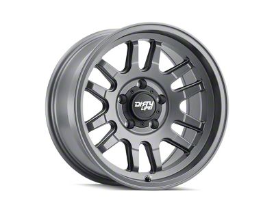 Dirty Life Canyon Satin Graphite 6-Lug Wheel; 17x9; 0mm Offset (22-24 Bronco Raptor)