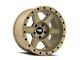 Dirty Life Compound Desert Sand 6-Lug Wheel; 20x10; -12mm Offset (22-24 Bronco Raptor)