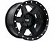 Dirty Life Compound Matte Black 6-Lug Wheel; 17x9; -12mm Offset (21-24 Bronco, Excluding Raptor)