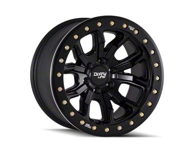 Dirty Life DT-1 Satin Black 6-Lug Wheel; 20x9; 12mm Offset (22-24 Bronco Raptor)