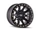 Dirty Life DT-2 Satin Black 6-Lug Wheel; 17x9; -12mm Offset (22-24 Bronco Raptor)