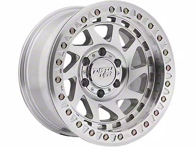 Dirty Life Enigma Race Machined 6-Lug Wheel; 17x9; -38mm Offset (21-24 Bronco, Excluding Raptor)