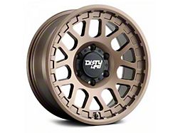 Dirty Life Mesa Dark Bronze 6-Lug Wheel; 17x9; -12mm Offset (21-24 Bronco, Excluding Raptor)