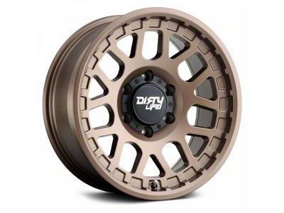 Dirty Life Mesa Dark Bronze 6-Lug Wheel; 17x9; -12mm Offset (21-25 Bronco, Excluding Raptor)