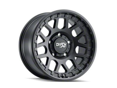 Dirty Life Mesa Matte Black 6-Lug Wheel; 17x9; -12mm Offset (22-24 Bronco Raptor)