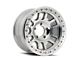 Dirty Life Canyon Race Machined Wheel; 17x9; -12mm Offset (84-01 Jeep Cherokee XJ)