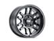 Dirty Life Canyon Matte Black Wheel; 17x9; -12mm Offset (20-24 Jeep Gladiator JT)